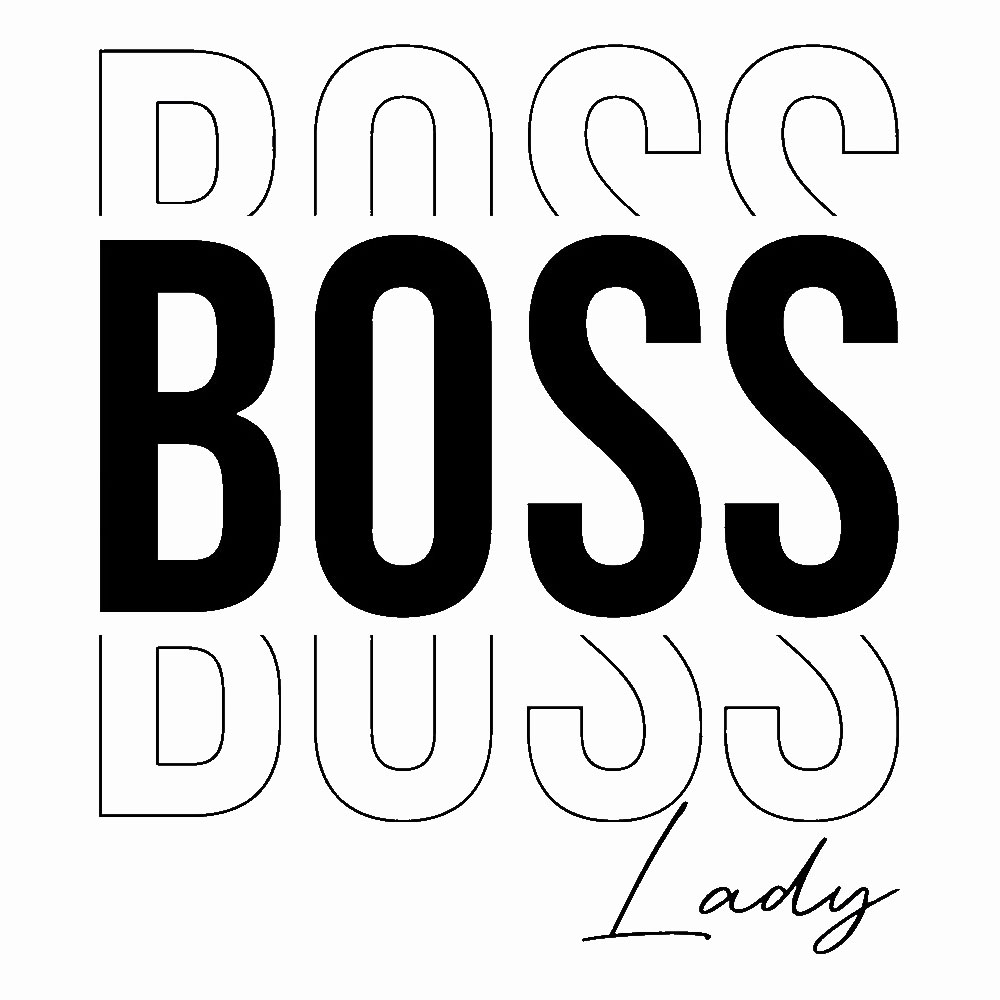 Boss Lady Round Neck T-Shirt